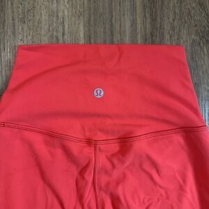 lululemon athletica Red Leggings